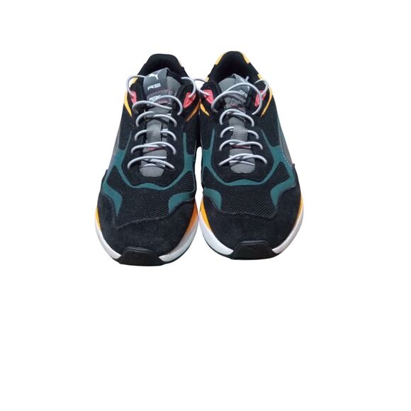 Puma Men\'s RS Running Metric Canvas & Suede Black & Multi Color Sneaker Size 7 main image 10